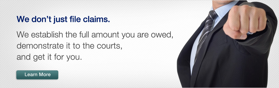 Our most significant work often begins the day your claim is filed.